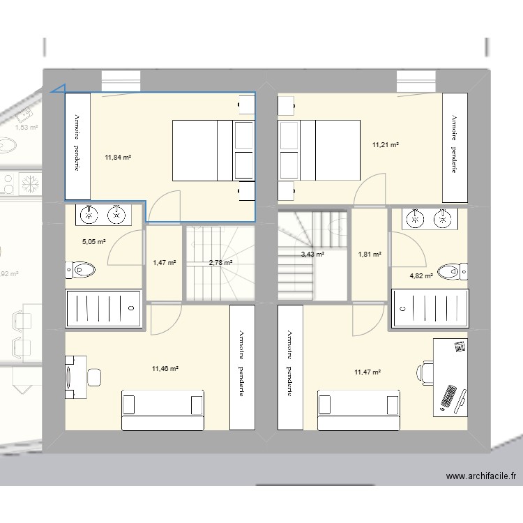 PAULINE PLAN DU LUNDI 3 AVRIL + SOEUR. Plan de 0 pièce et 0 m2