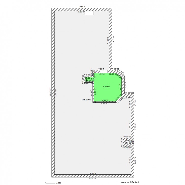 Stassart.combles.2. Plan de 0 pièce et 0 m2