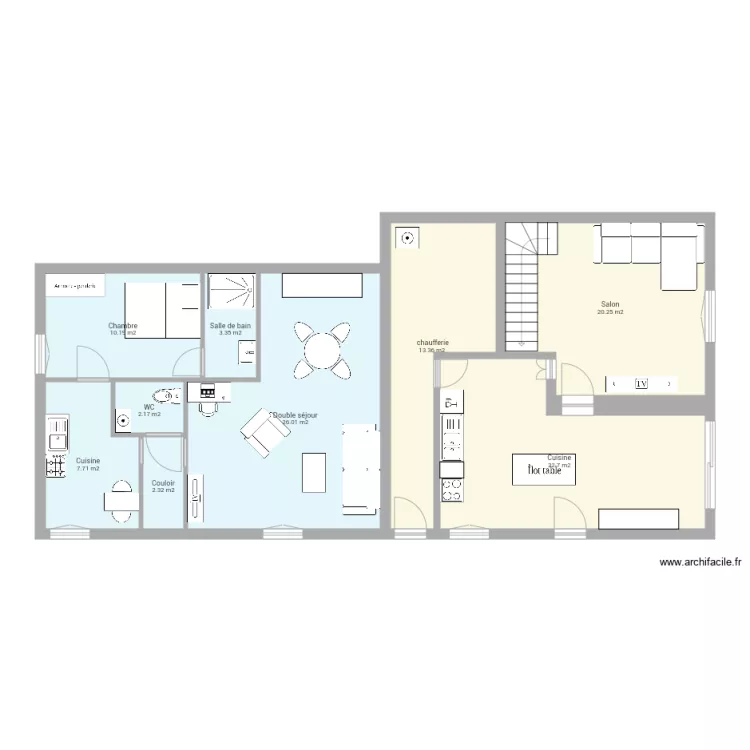 Co maison. Plan de 
