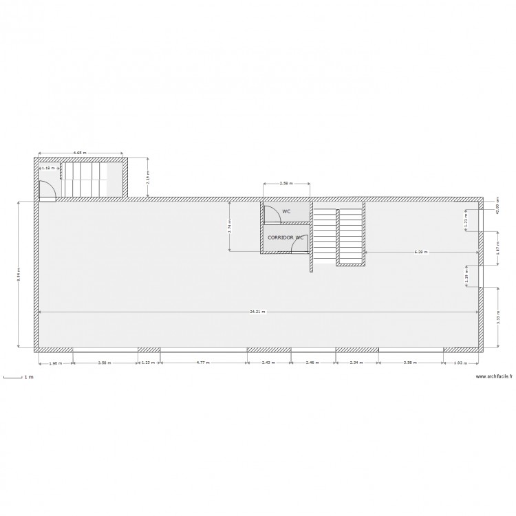 UPPER FLOOR VERSION 1. Plan de 0 pièce et 0 m2