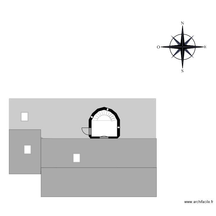 278 PODEVIN. Plan de 7 pièces et 108 m2