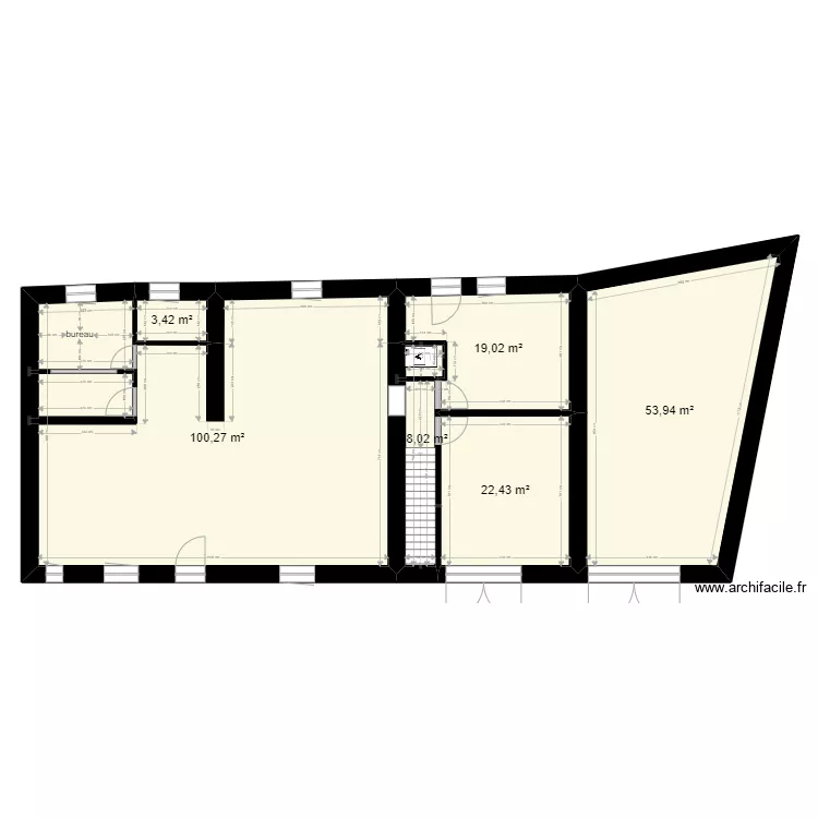 plans fenetre rdc. Plan de 