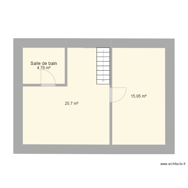 CITY CAMP. Plan de 4 pièces et 84 m2