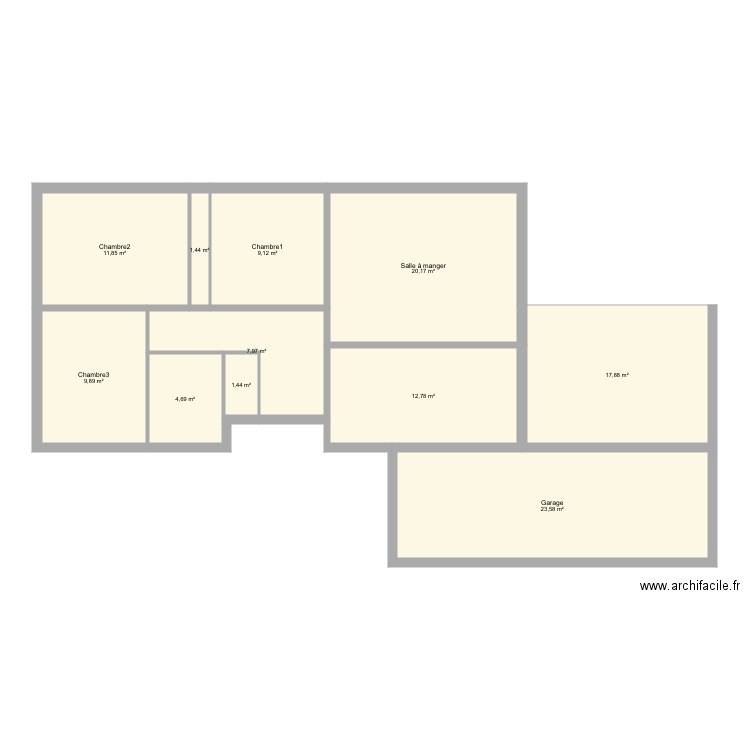 TSP3. Plan de 0 pièce et 0 m2