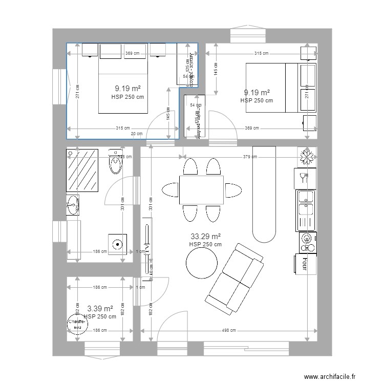 plan numero 1. Plan de 0 pièce et 0 m2