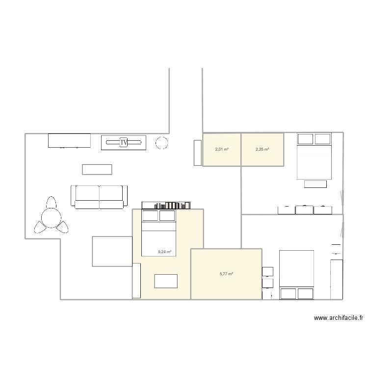 lagny. Plan de 0 pièce et 0 m2