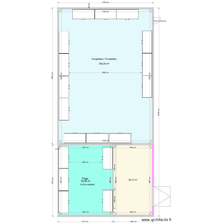 Ext Congél MAX 2 Bis. Plan de 0 pièce et 0 m2