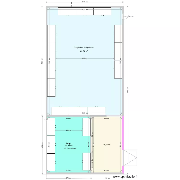 Ext Cong&eacute;l MAX 2 Bis. Plan de 