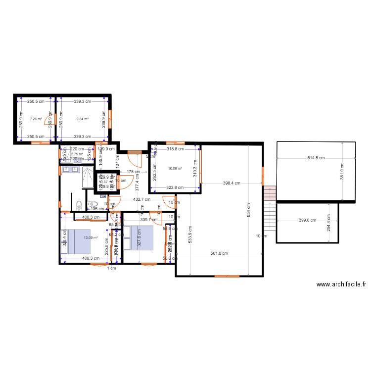 R  DE C 13. Plan de 0 pièce et 0 m2