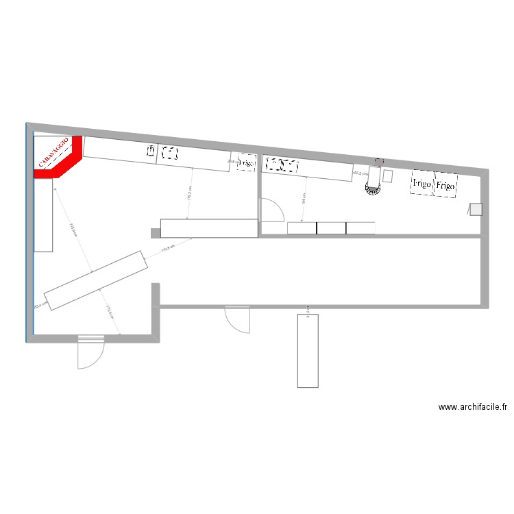 brunosCARAVAGGIO. Plan de 0 pièce et 0 m2