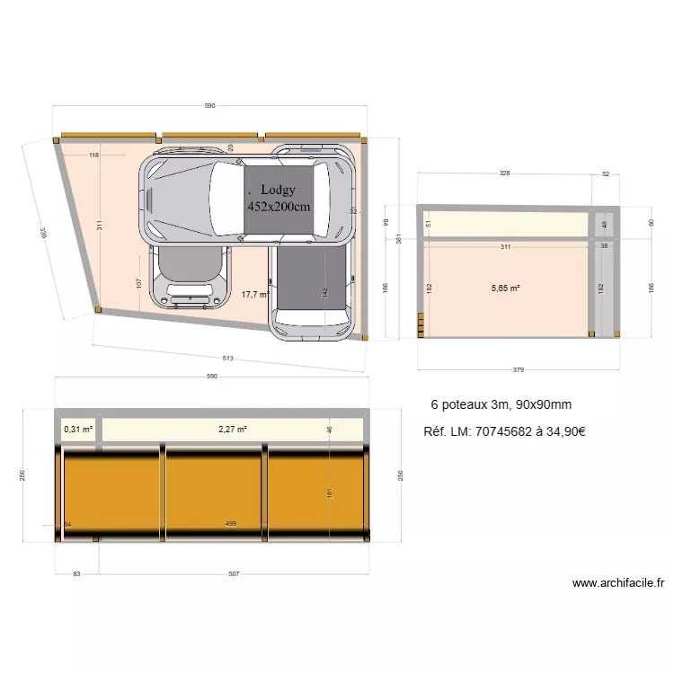 carport 02. Plan de 