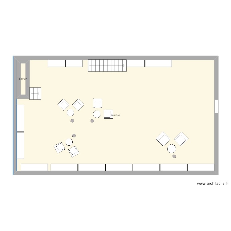 lynx. Plan de 2 pièces et 102 m2