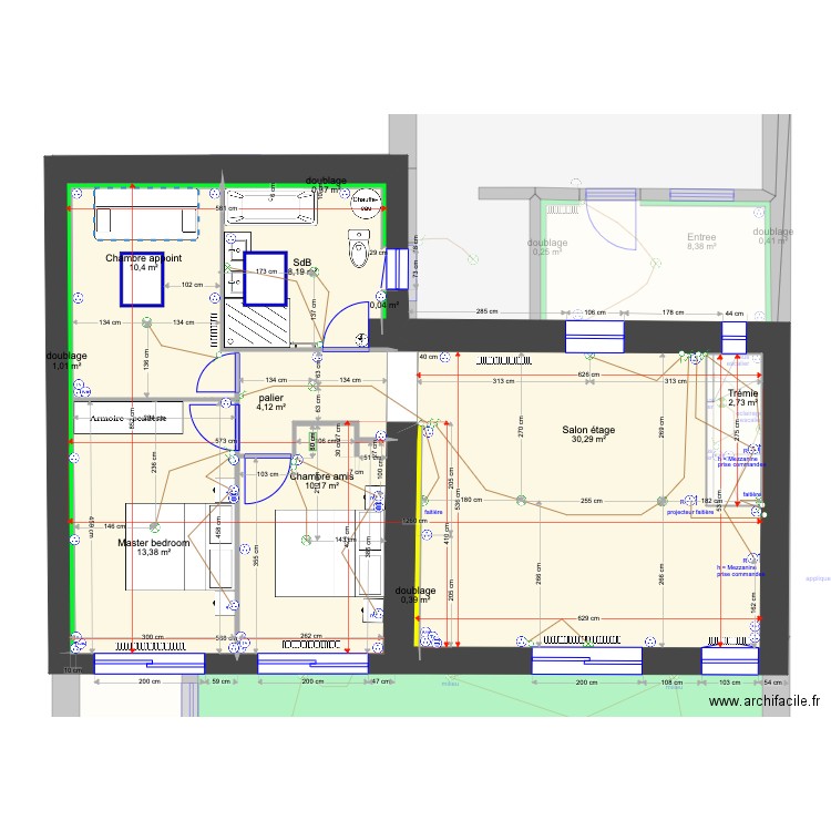 walls and plumber 2021 05. Plan de 0 pièce et 0 m2