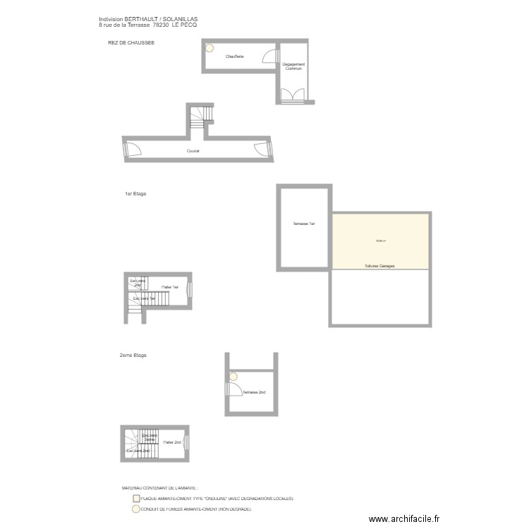 780807387-LEPECQ-BERTHAULT-CROQUIS. Plan de 8 pièces et 80 m2