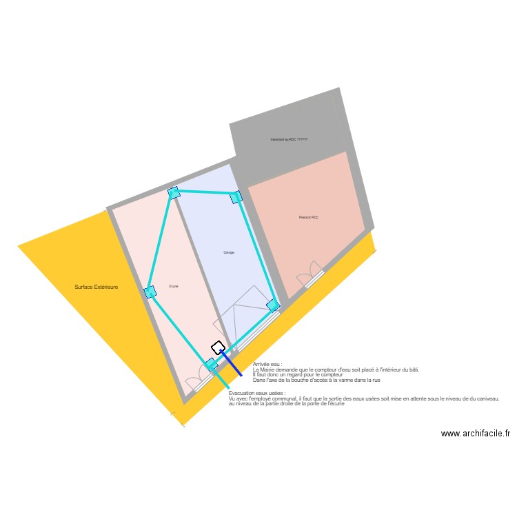 5 rdc pour MJM. Plan de 0 pièce et 0 m2