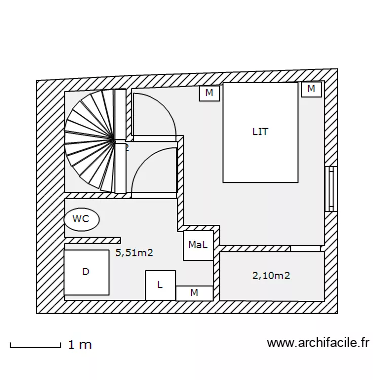 ETAGE TEST 1. Plan de ETAGE TEST 1. Plan de