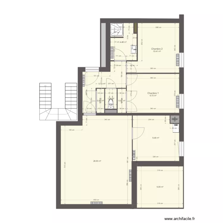 Appart cebazat. Plan de Appart cebazat. Plan de