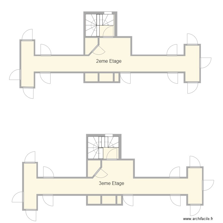 balyver 2eme et 3eme. Plan de 0 pièce et 0 m2