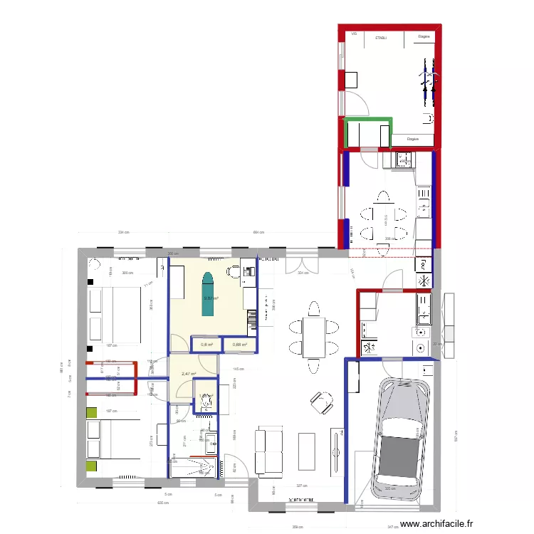 AMENAGEMENT FUTUR. Plan de 