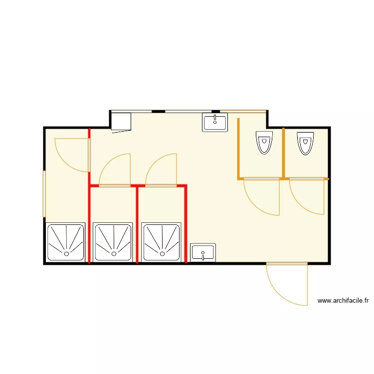 SDB TR Projet3. Plan de SDB TR Projet3. Plan de