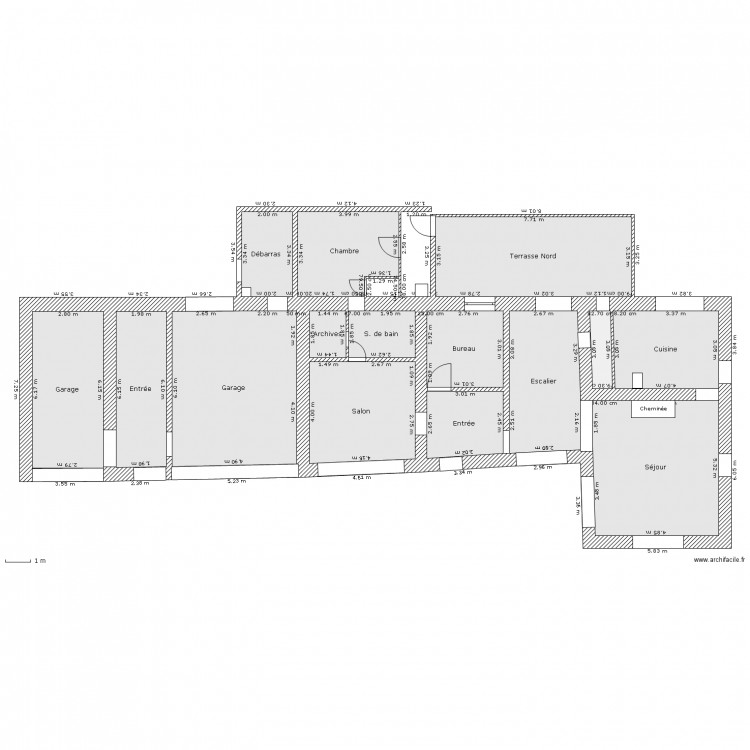 Chamberthaud RC Etat des lieux. Plan de 0 pièce et 0 m2