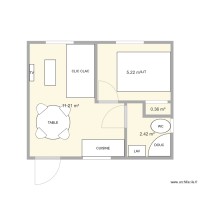 2EME CHALET BEDA 20M2