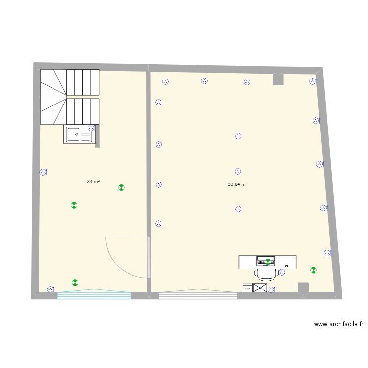 Boutique 49. Plan de 0 pièce et 0 m2