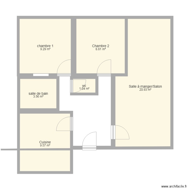 avant haut. Plan de 0 pièce et 0 m2