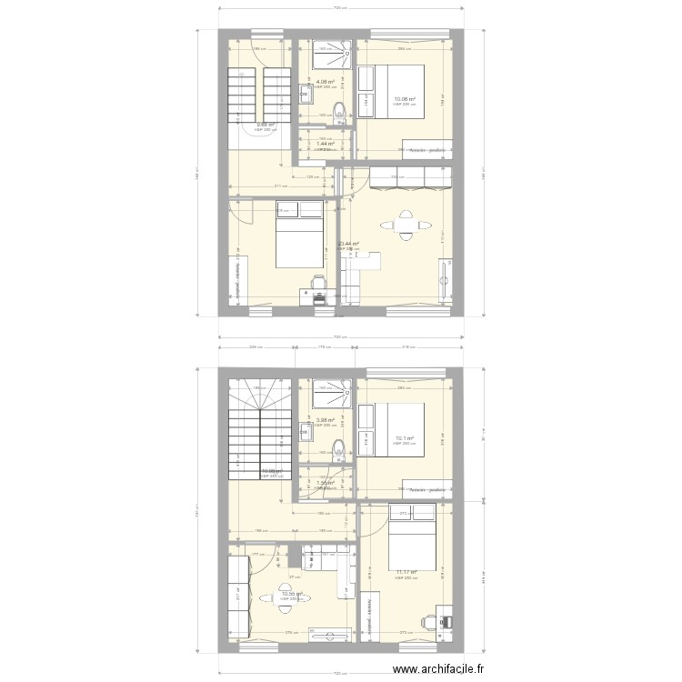 Maison Puttelange Plan2. Plan de 0 pièce et 0 m2