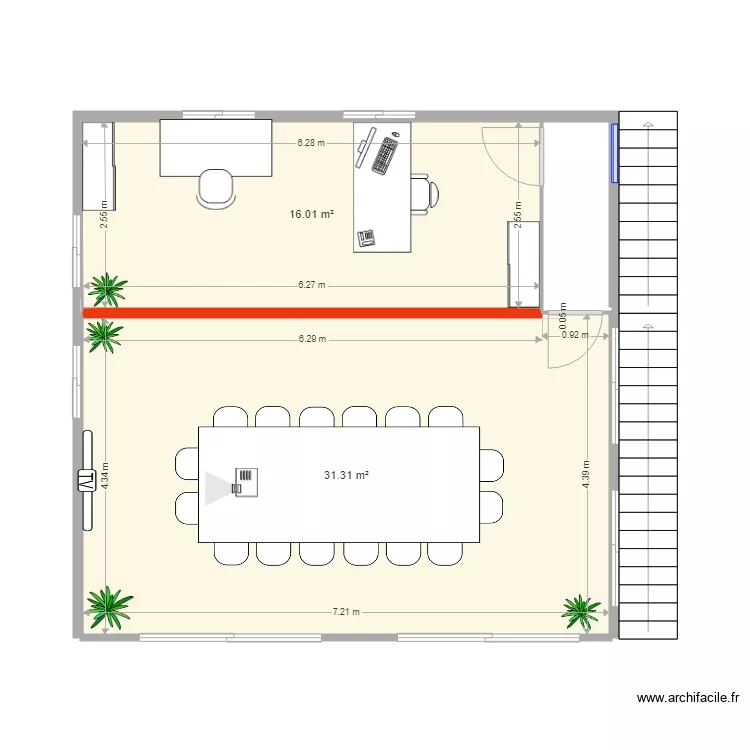 RDC bungalow 1er. Plan de 