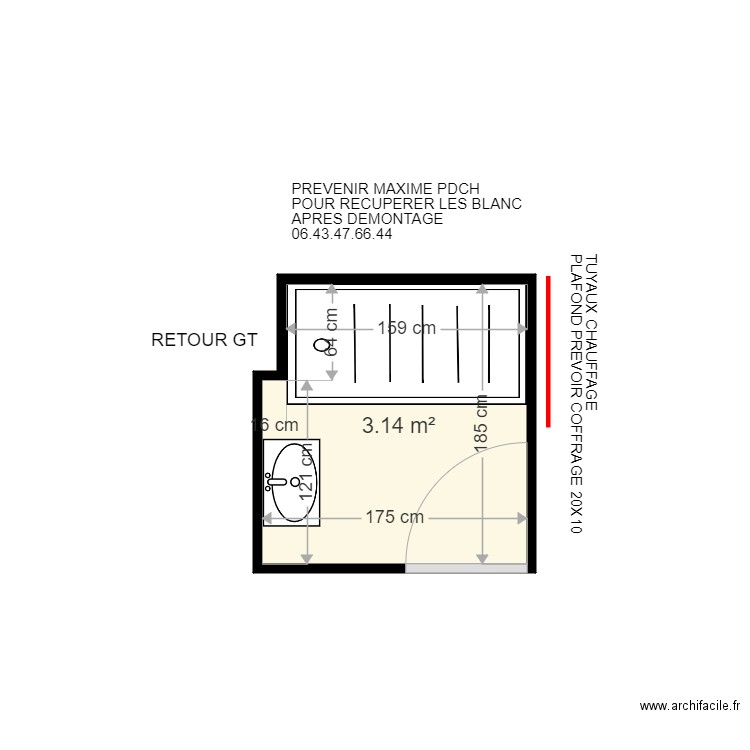 MOREAU BRIGITTE . Plan de 0 pièce et 0 m2