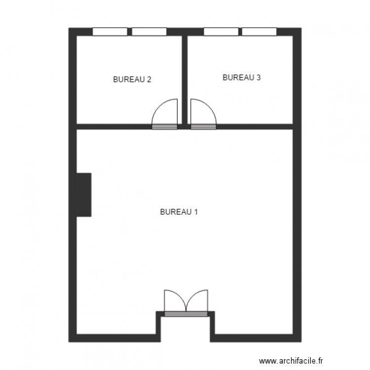 WAGRAM 1ETG GAUCHE. Plan de 0 pièce et 0 m2