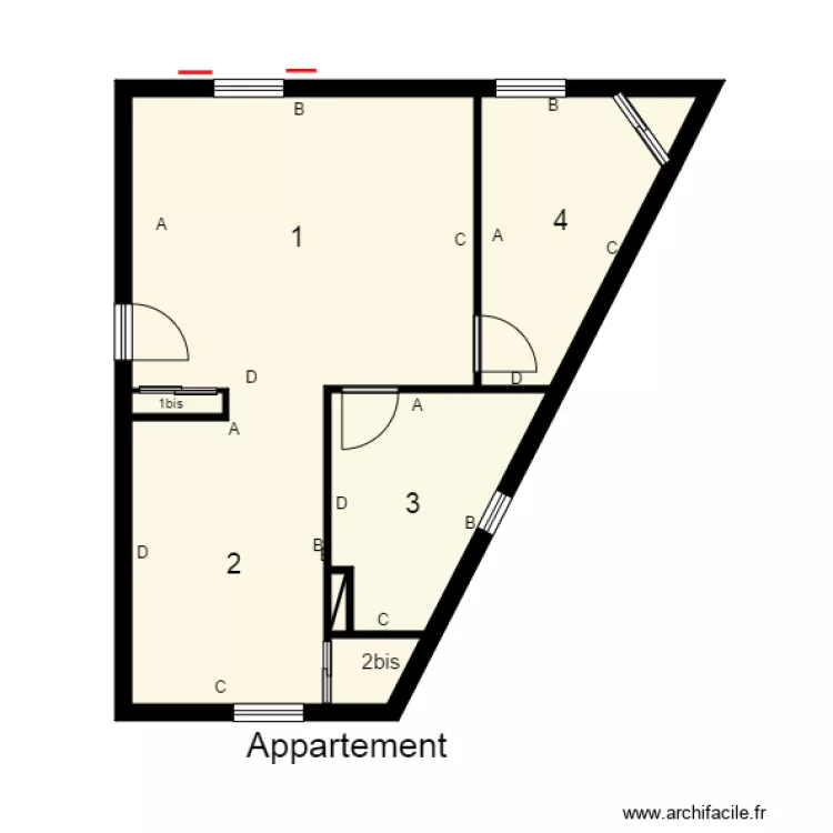 174261 BREUIL. Plan de 