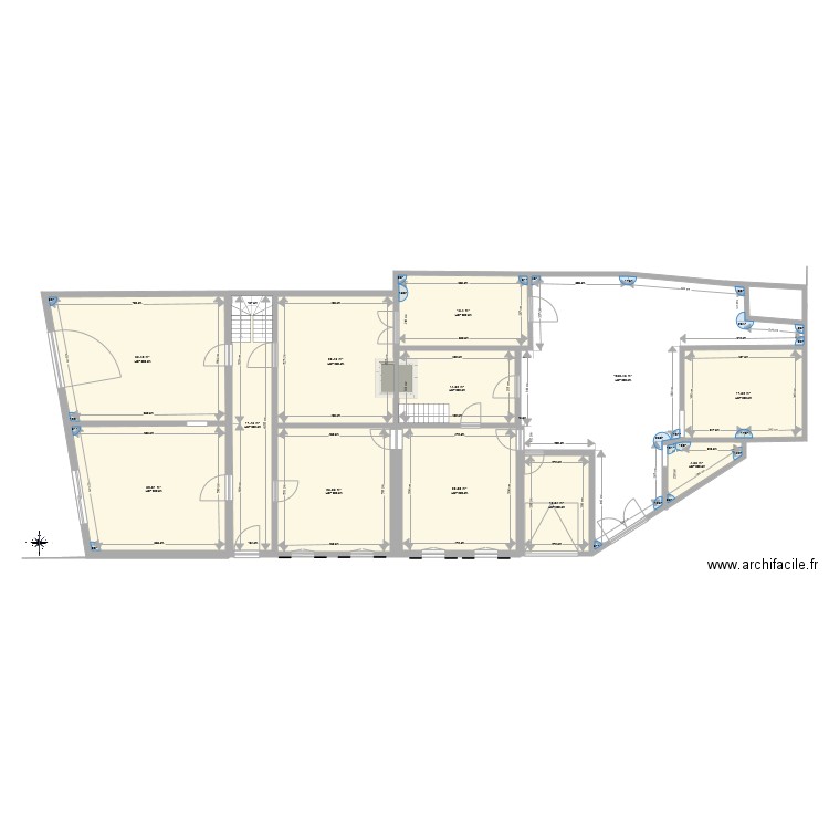 Immeuble pharmacie ST Christoly. Plan de 0 pièce et 0 m2