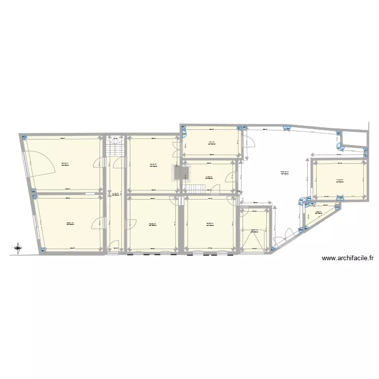 Immeuble pharmacie ST Christoly. Plan de 