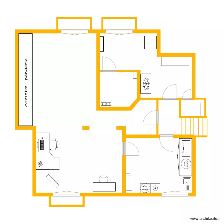 Sous sol. Plan de Sous sol. Plan de