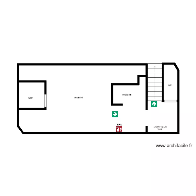 Chicken corner alforville. Plan de 