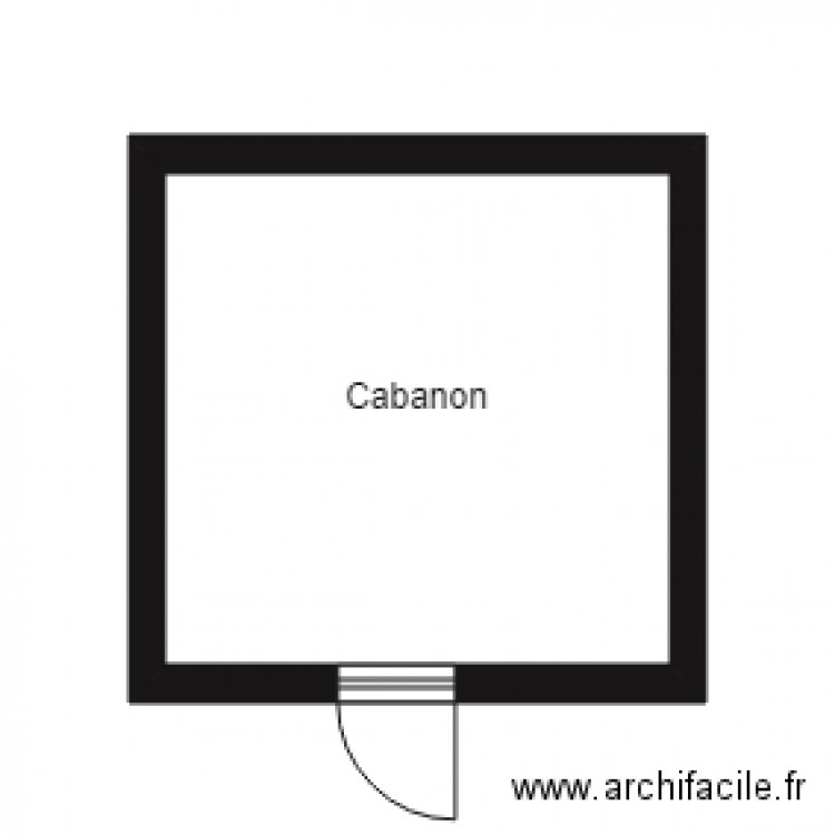  BOULAY CABANON. Plan de 0 pièce et 0 m2