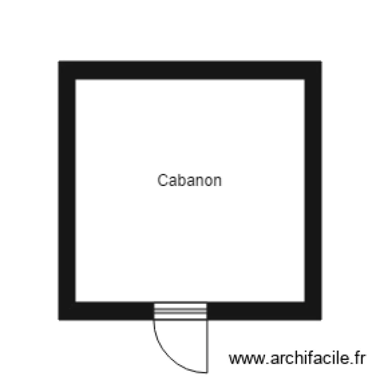  BOULAY CABANON. Plan de 