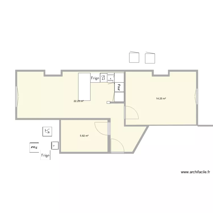 Plan Appart V1. Plan de Plan Appart V1. Plan de