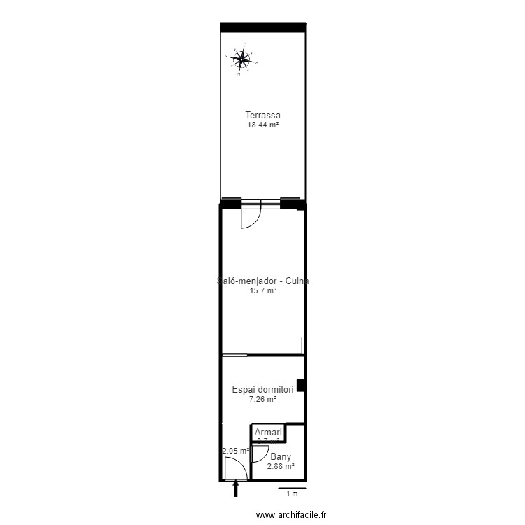 ED LA MIRANDA BLOC B PLANTA 3 PORTA 7. Plan de 0 pièce et 0 m2