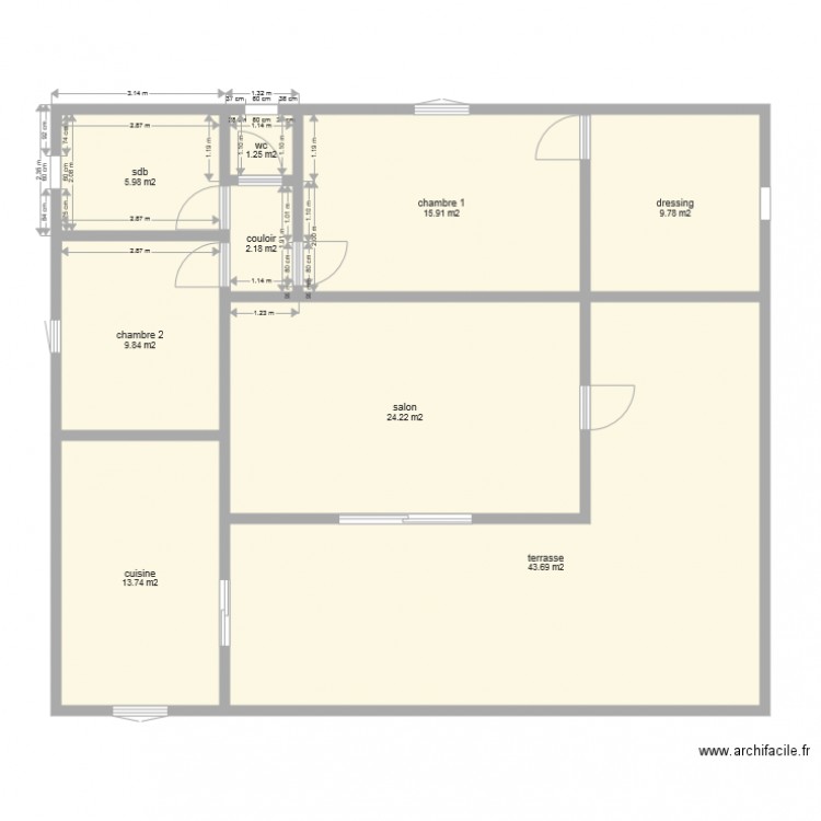 maison. Plan de 0 pièce et 0 m2