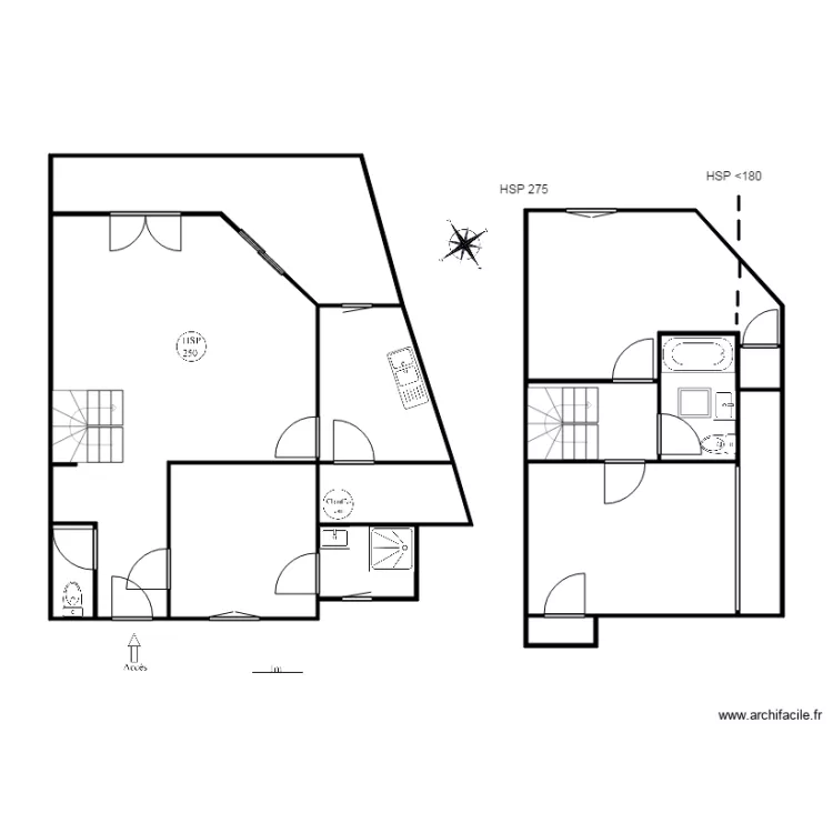 ANGLET. Plan de 