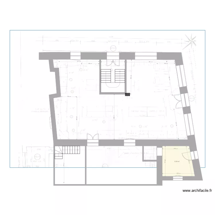 MARMONTEL ETAGE Am&eacute;nagement A. Plan de 