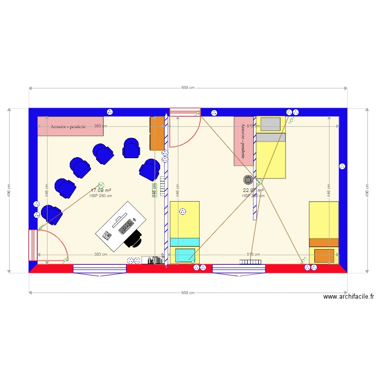 PIECE 4 matrice. Plan de 0 pièce et 0 m2