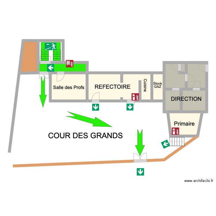 Saint servais B Rez. Plan de 0 pièce et 0 m2