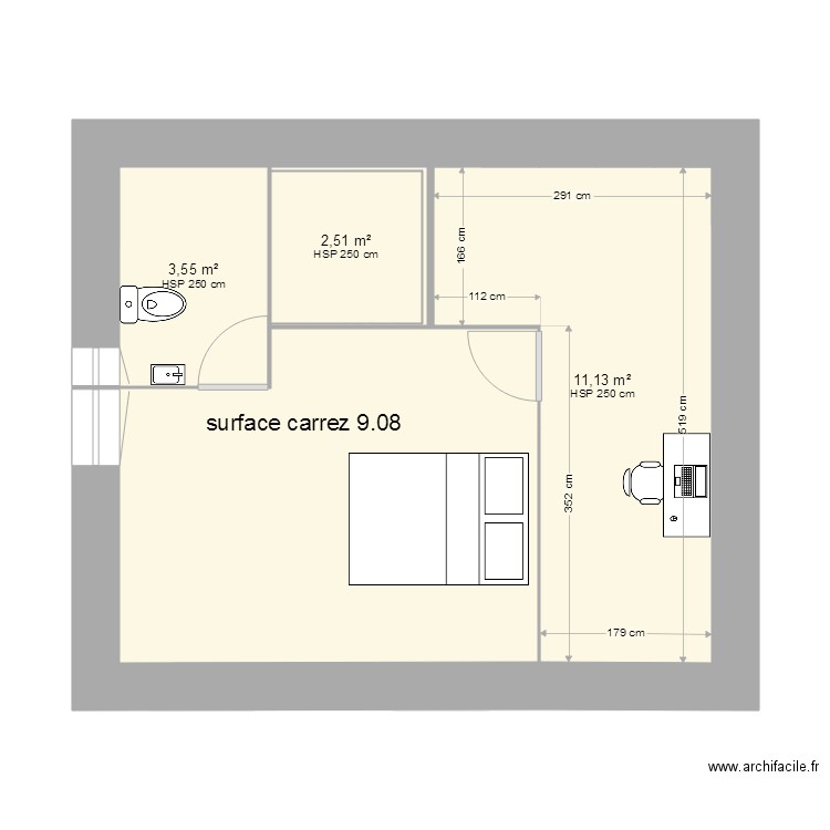 le pauder 4. Plan de 0 pièce et 0 m2