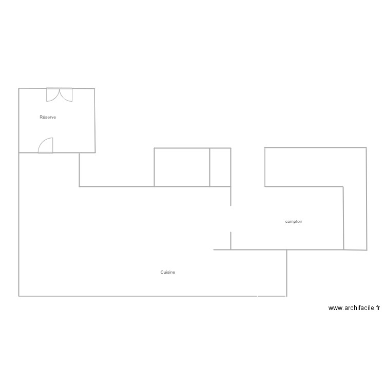 plan Restaurant GOEZINGEN. Plan de 0 pièce et 0 m2