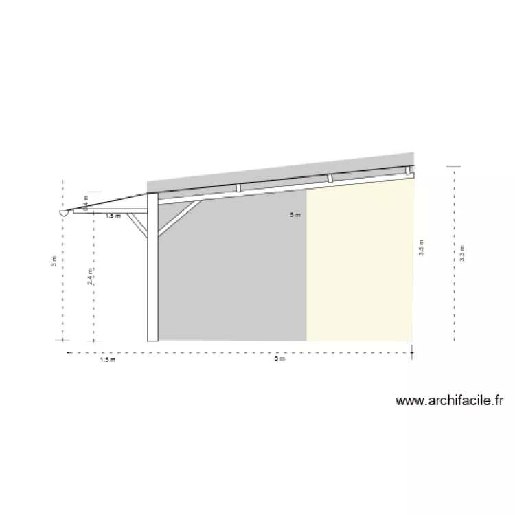 Vue de côté 2. Plan de Vue de côté 2. Plan de