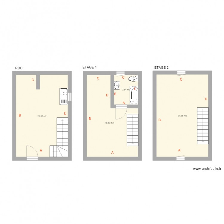 DU CHAPELET. Plan de 0 pièce et 0 m2